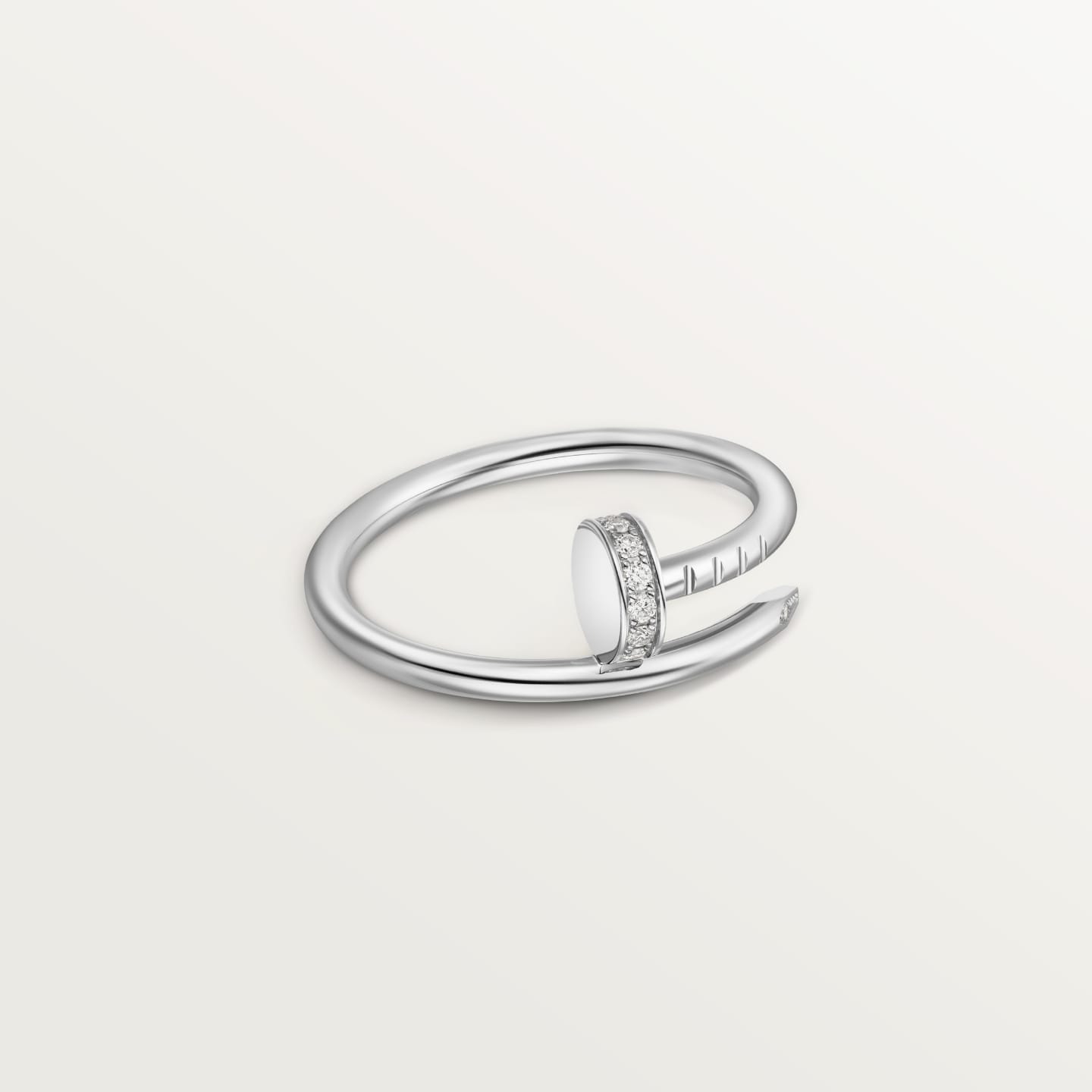 [AuraEcho]JUSTE 1.8MM HALF DIAMOND RING