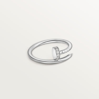 [AuraEcho]JUSTE 1.8MM HALF DIAMOND RING