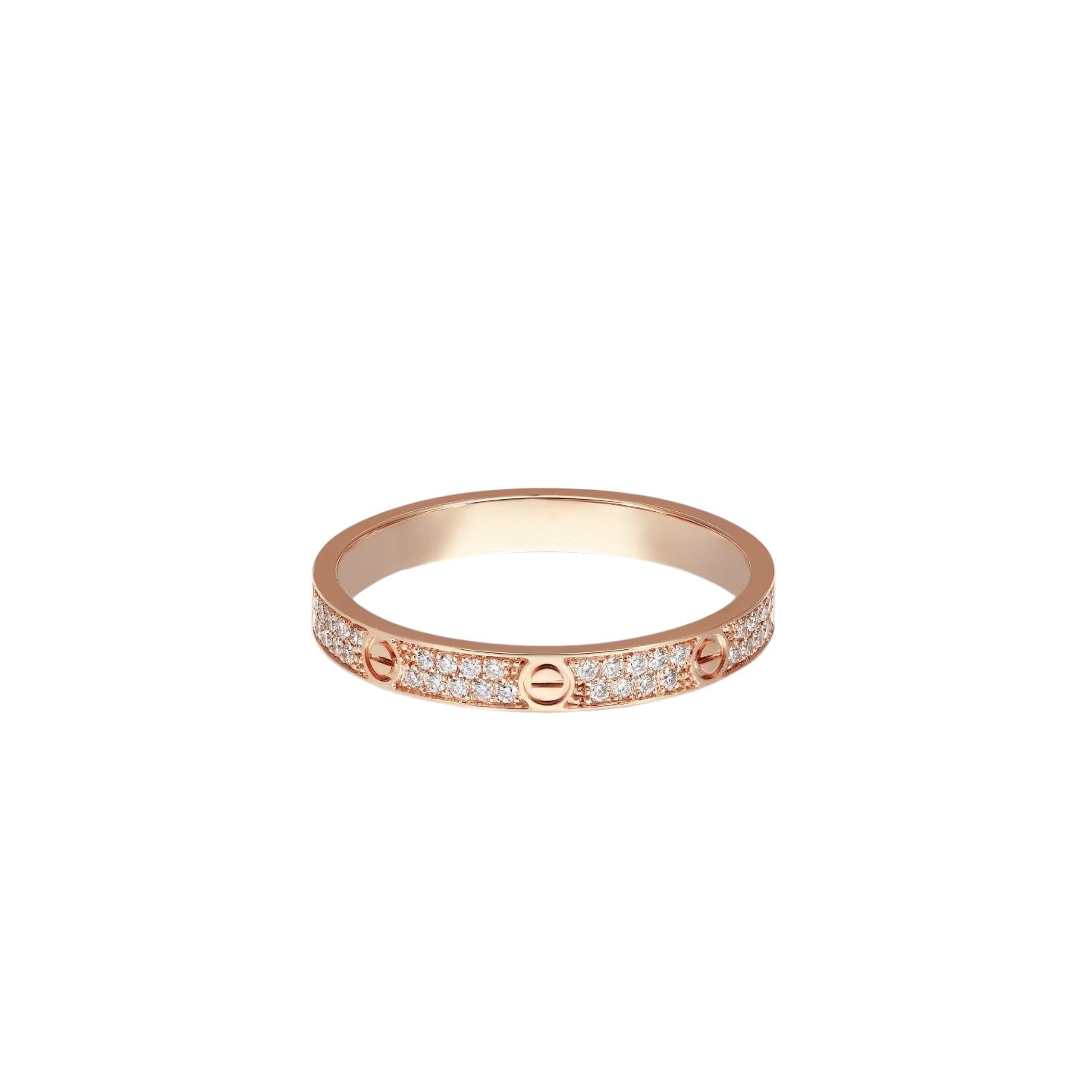 [AuraEcho]LOVE RING 2.65MM DIAMOND