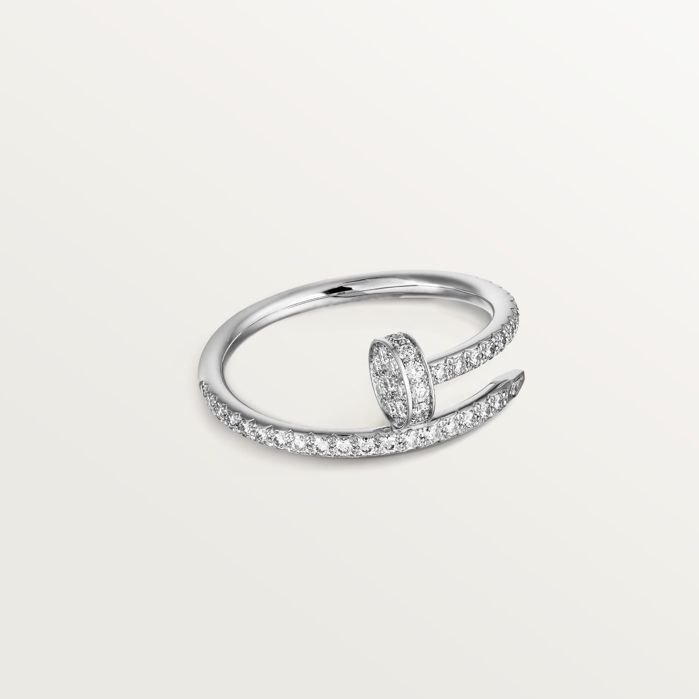 [AuraEcho]JUSTE 1.8MM FULL DIAMOND RING