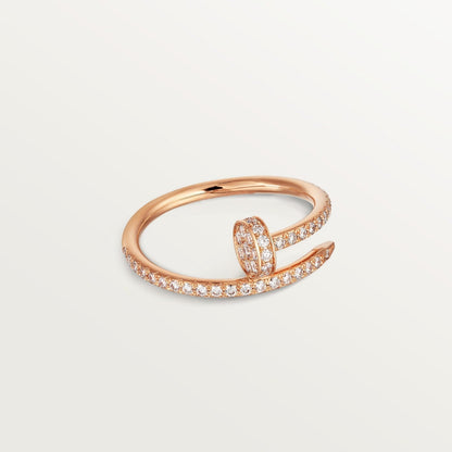 [AuraEcho]JUSTE 1.8MM FULL DIAMOND RING