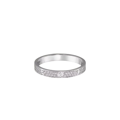 [AuraEcho]LOVE RING 2.65MM DIAMOND