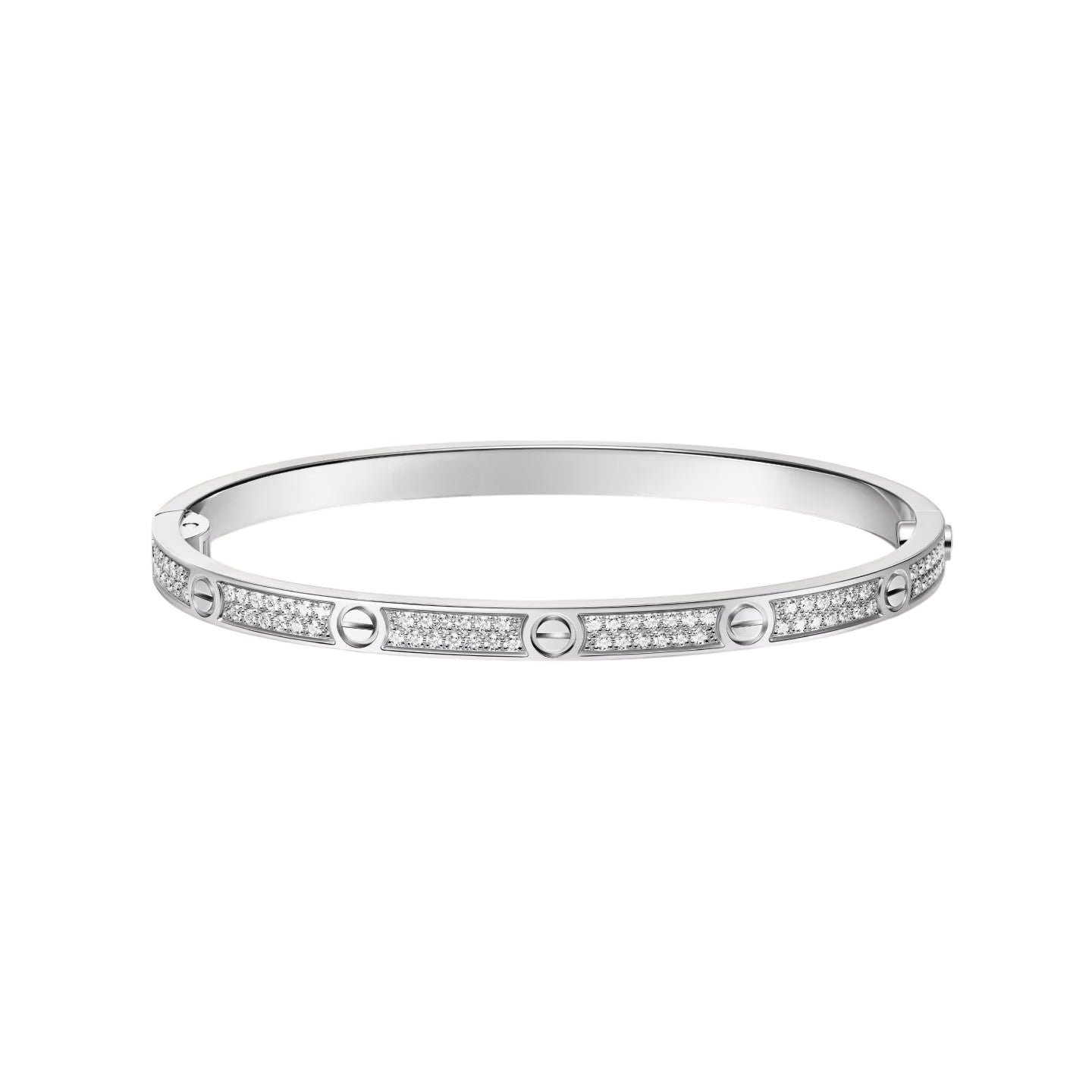 [AuraEcho]LOVE BRACELET 3.65MM DIAMOND-PAVED