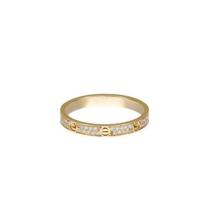 [AuraEcho]LOVE RING 2.65MM DIAMOND