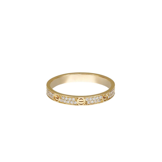[AuraEcho]LOVE RING 2.65MM DIAMOND