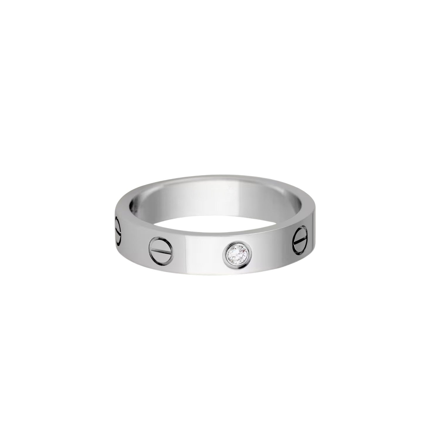 [AuraEcho]LOVE 4MM 1 DIAMOND RING