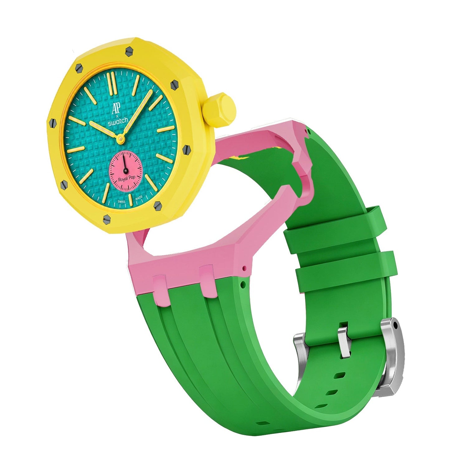 Royal Oak Pop Exclusive Bioceramic Case & Silicone Strap Mix Color
