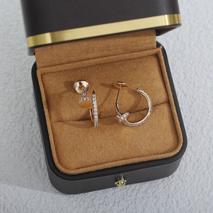 [AuraEcho]JUSTE FULL DIAMOND SMALL EARRINGS
