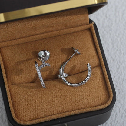 [AuraEcho]JUSTE FULL DIAMOND SMALL EARRINGS