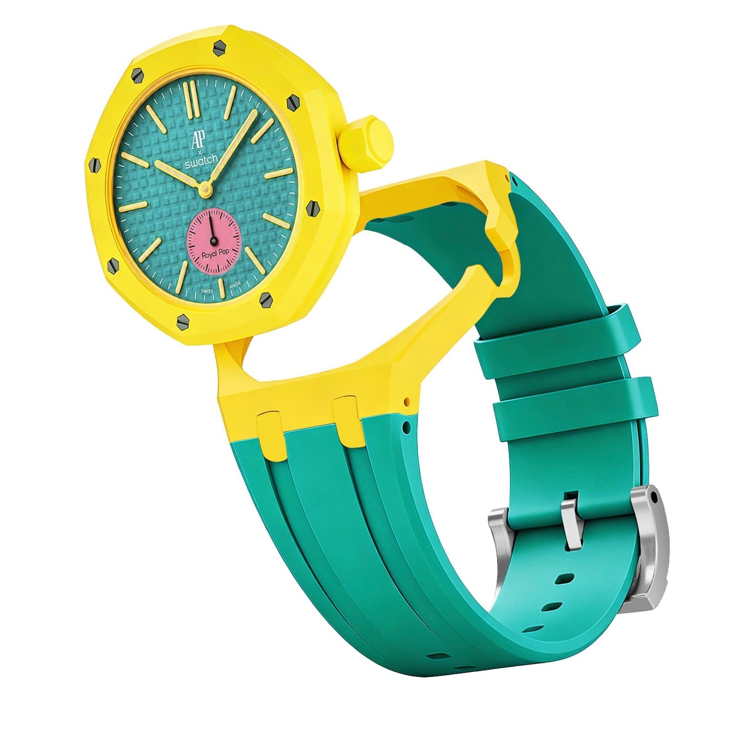 Royal Oak Pop Exclusive Bioceramic Case & Silicone Strap Mix Color
