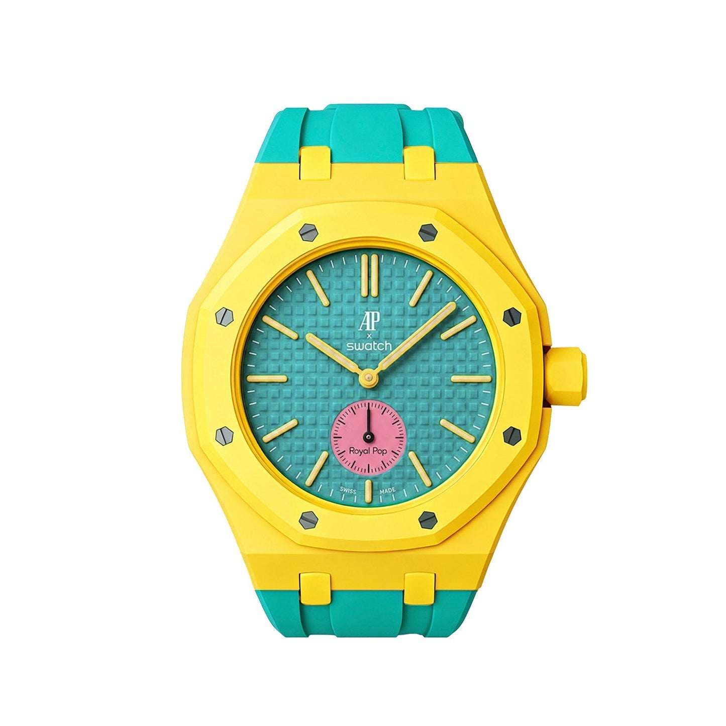 Royal Oak Pop Exclusive Bioceramic Case & Silicone Strap Mix Color