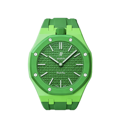 Royal Oak Pop Exclusive Bioceramic Case & Silicone Strap Mix Color