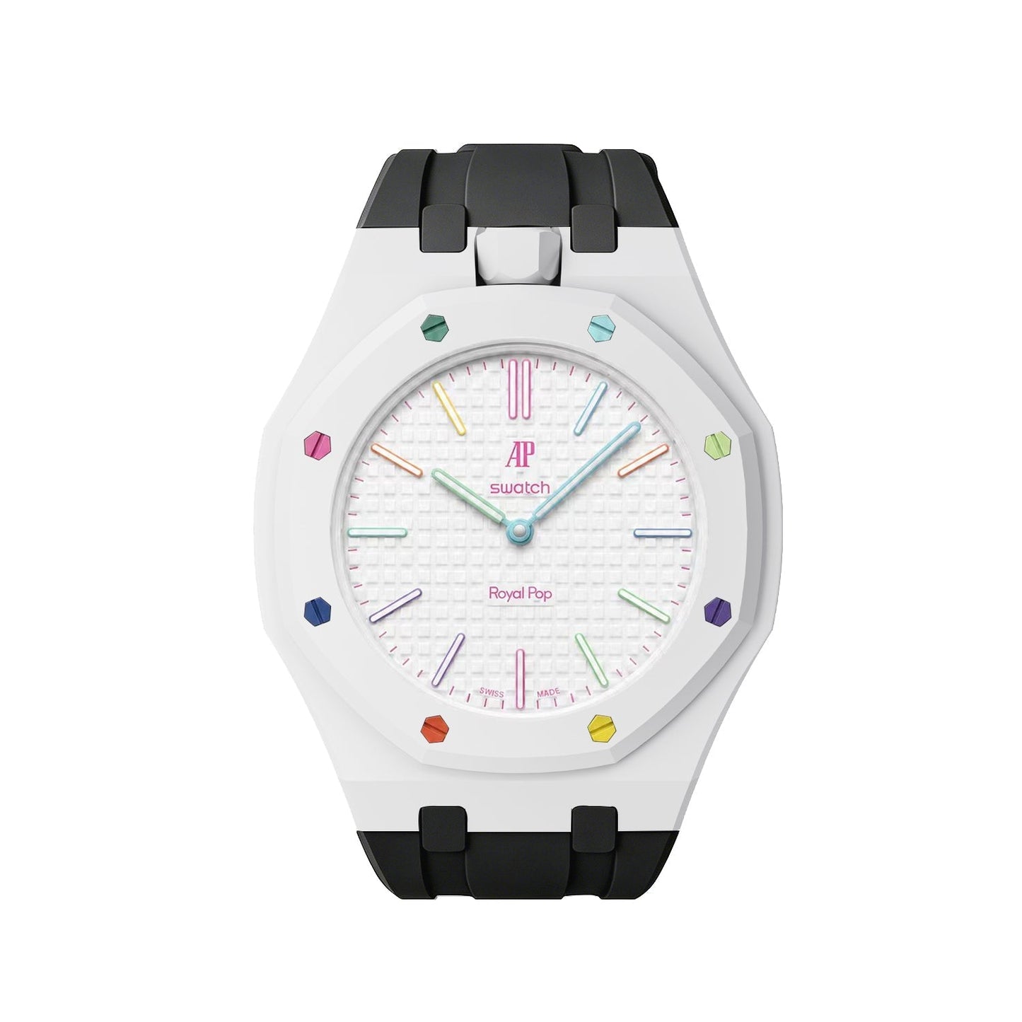 Royal Oak Pop Exclusive Bioceramic Case & Silicone Strap Mix Color
