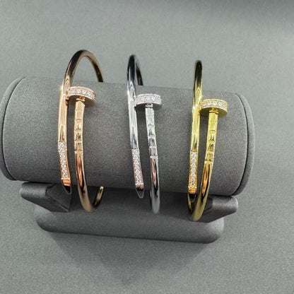 [AuraEcho]JUSTE BRACELET 2.5MM DIAMONDS NEW