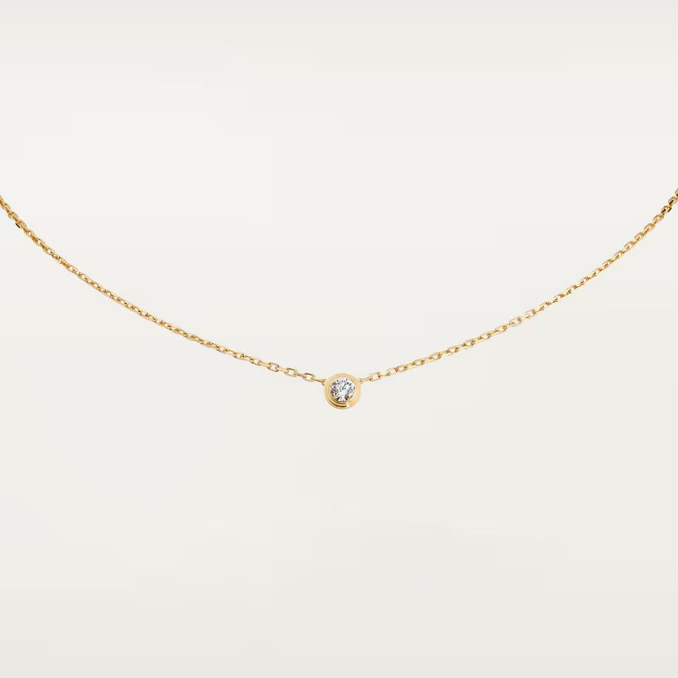 [AuraEcho]DAMOUR DIAMOND NECKLACE