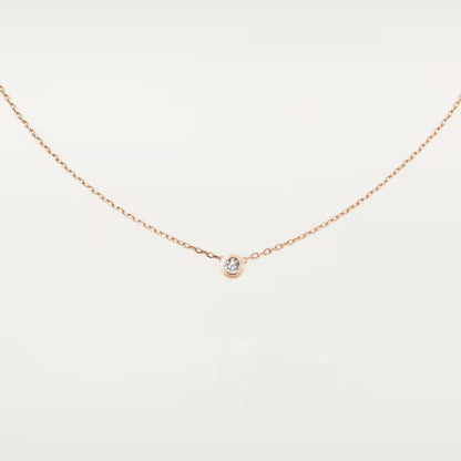 [AuraEcho]DAMOUR DIAMOND NECKLACE