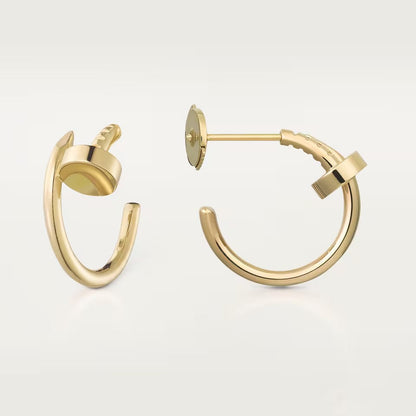 [AuraEcho]JUSTE NO DIAMOND SMALL EARRINGS