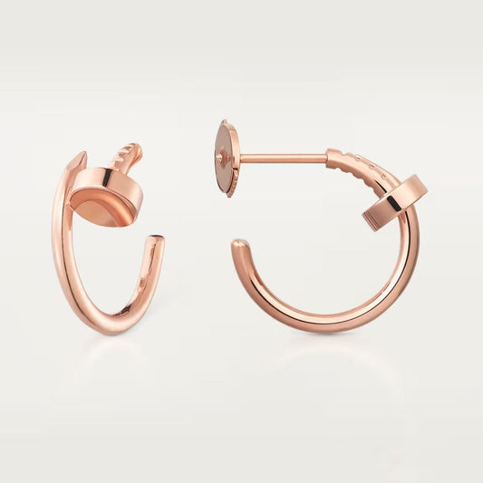 [AuraEcho]JUSTE NO DIAMOND SMALL EARRINGS