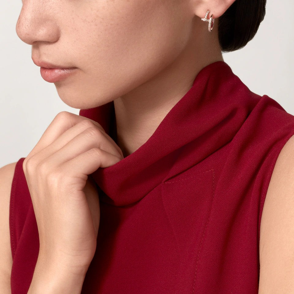 [AuraEcho]JUSTE FULL DIAMOND SMALL EARRINGS
