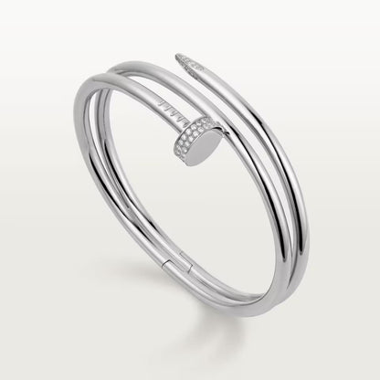 [AuraEcho]JUSTE BRACELET 3.5MM DOUBLE ROW DIAMOND