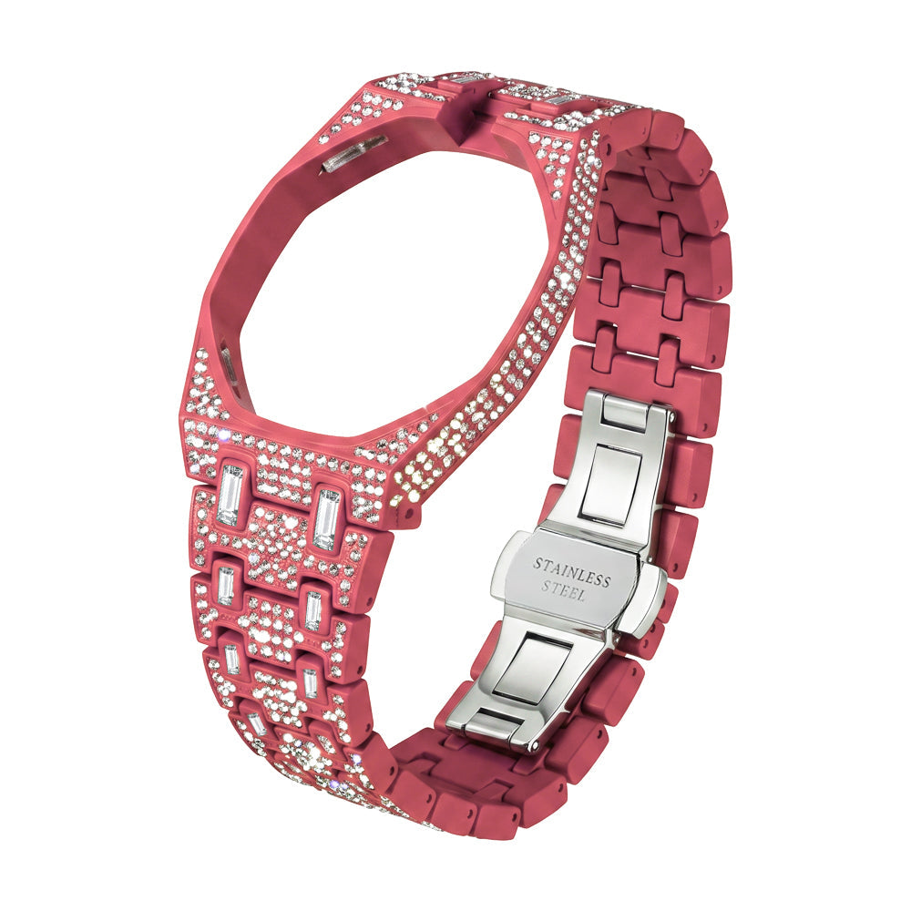 Royal Oak Pop Exclusive Bioceramic Case & Bioceramic Strap Full Diamond