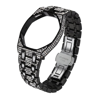 Royal Oak Pop Exclusive Bioceramic Case & Bioceramic Strap Full Diamond