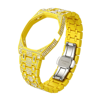 Royal Oak Pop Exclusive Bioceramic Case & Bioceramic Strap Full Diamond