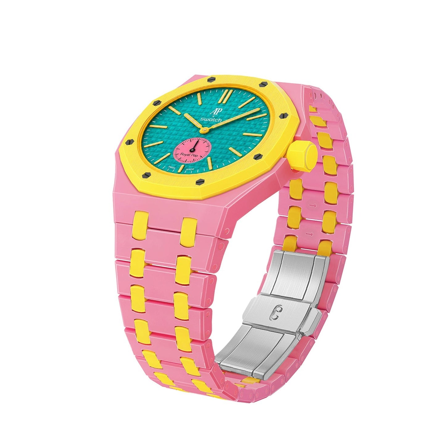 Royal Oak Pop Exclusive Bioceramic Case & Bioceramic Strap Mix Color