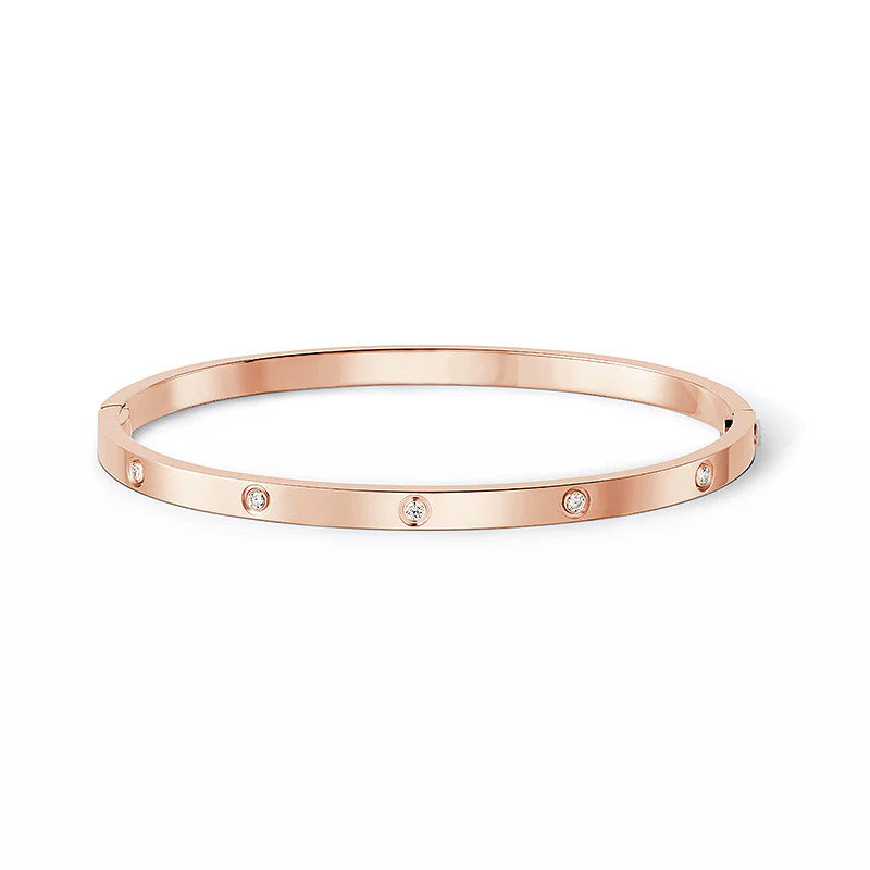 [AuraEcho]LOVE BRACELET 3.65MM 10 DIAMONDS