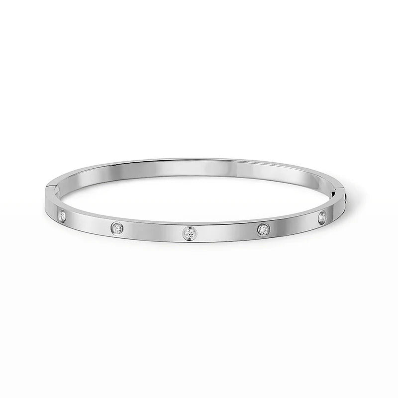 [AuraEcho]LOVE BRACELET 3.65MM 10 DIAMONDS