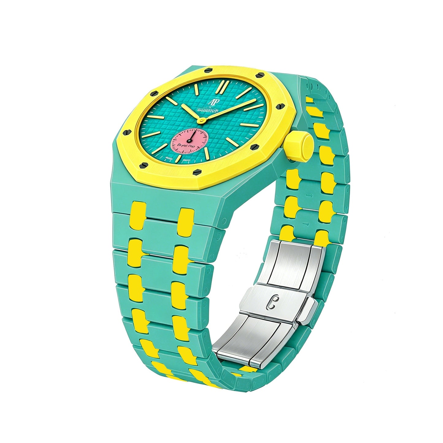 Royal Oak Pop Exclusive Bioceramic Case & Bioceramic Strap Mix Color