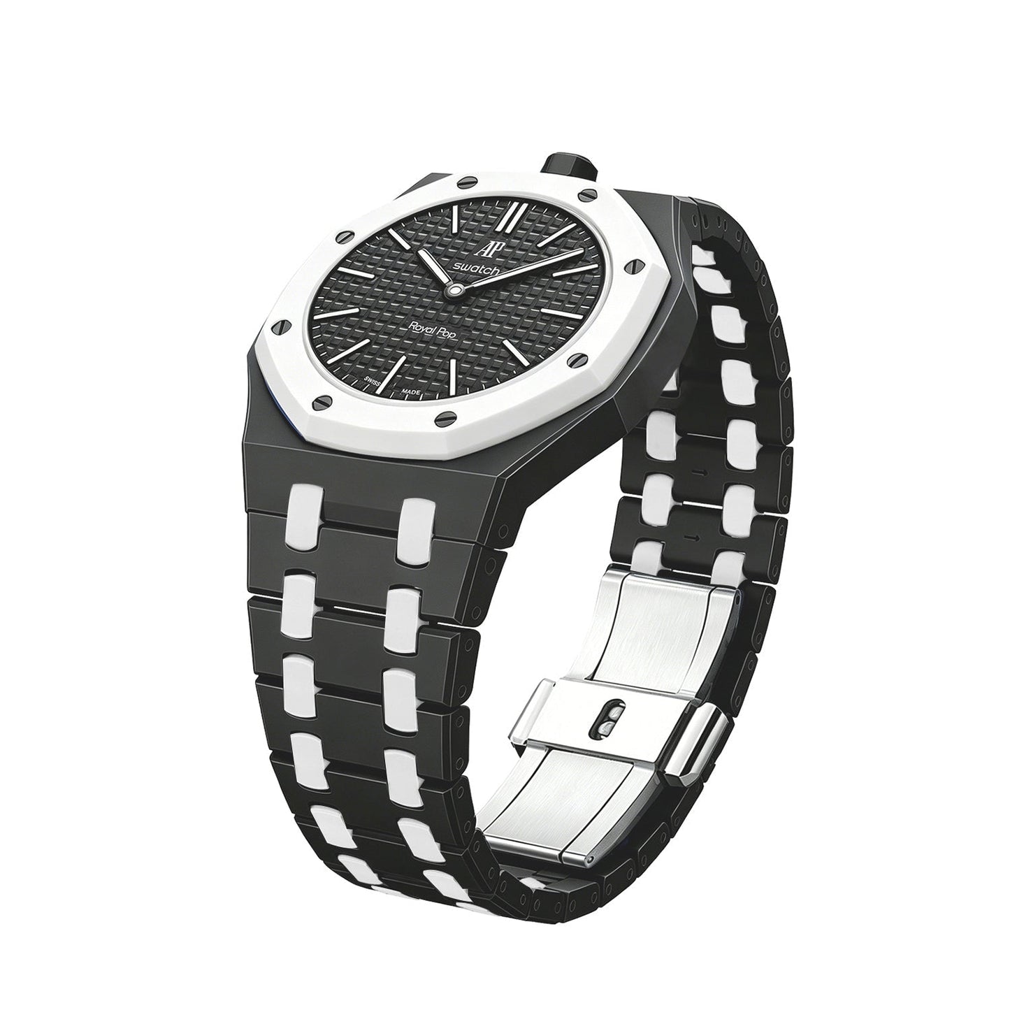 Royal Oak Pop Exclusive Bioceramic Case & Bioceramic Strap Mix Color