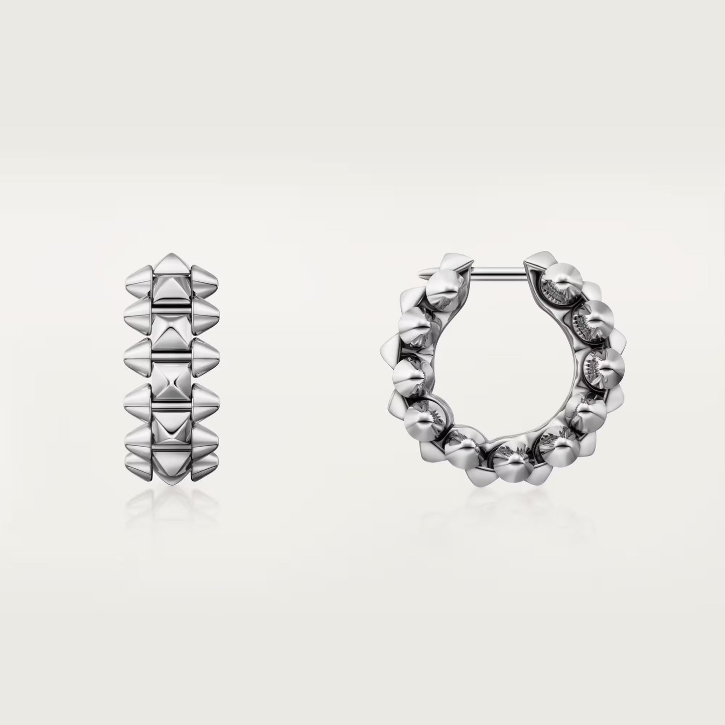 [AuraEcho]CLASH MINI HOOP EARRINGS