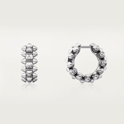 [AuraEcho]CLASH MINI HOOP EARRINGS