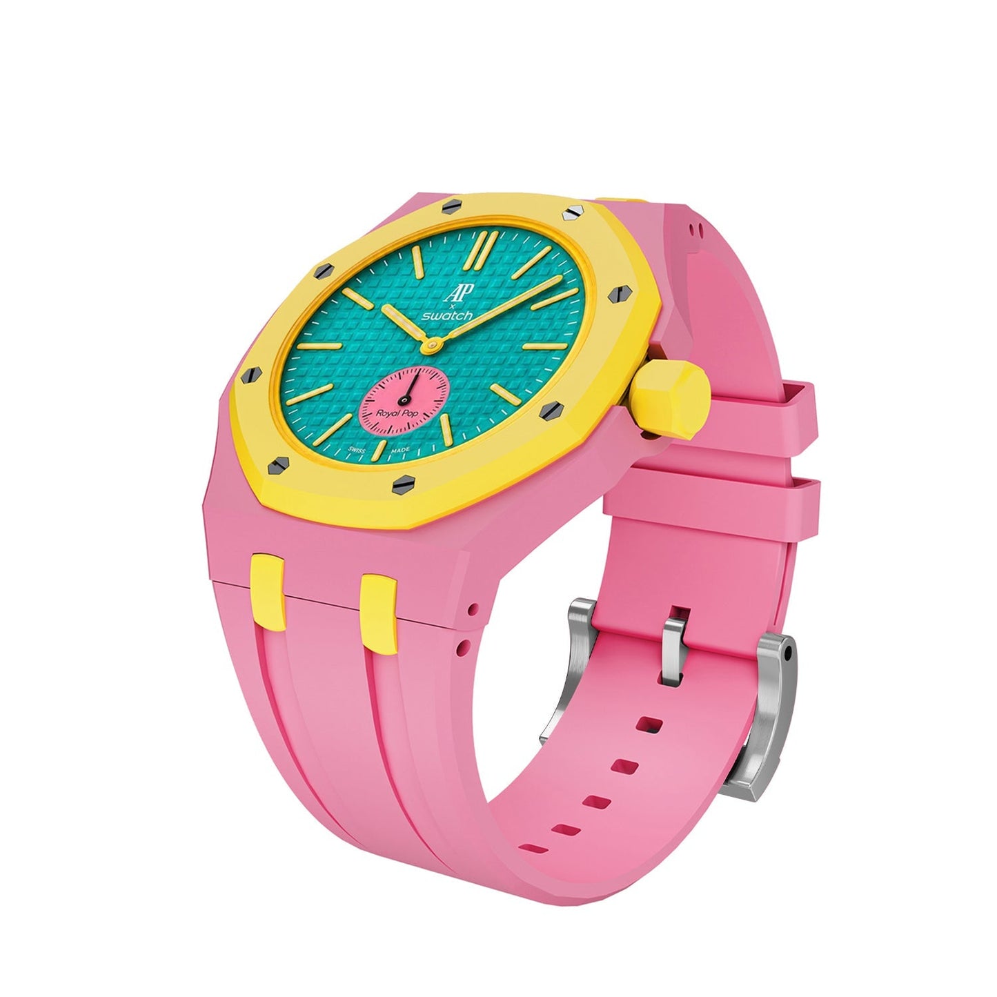 Royal Oak Pop Exclusive Bioceramic Case & Silicone Strap Mix Color