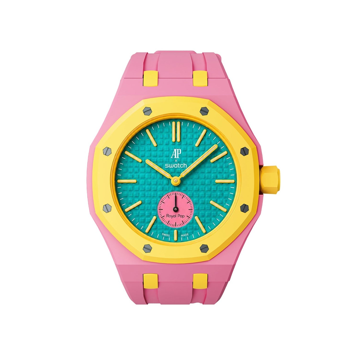 Royal Oak Pop Exclusive Bioceramic Case & Silicone Strap Mix Color