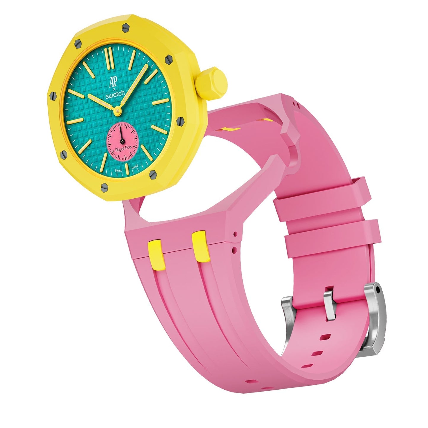 Royal Oak Pop Exclusive Bioceramic Case & Silicone Strap Mix Color