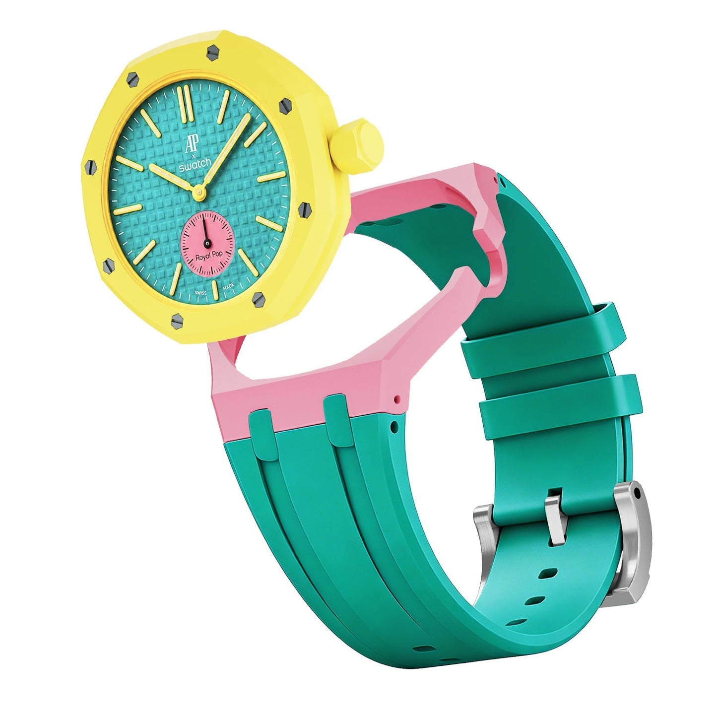 Royal Oak Pop Exclusive Bioceramic Case & Silicone Strap Mix Color