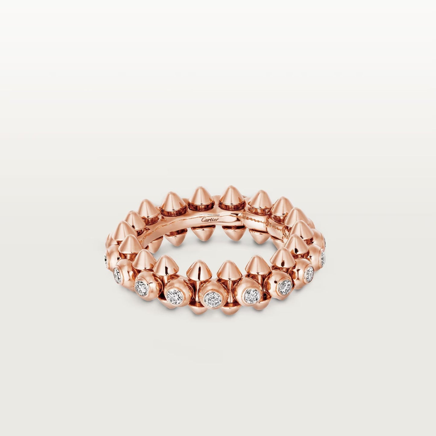 [AuraEcho]CLASH 6.8MM DIAMOND MEDIUM RING