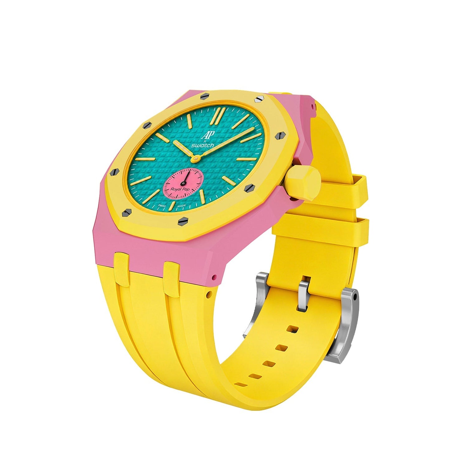 Royal Oak Pop Exclusive Bioceramic Case & Silicone Strap Mix Color