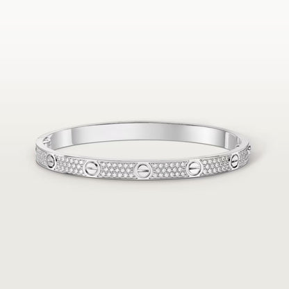 [AuraEcho]LOVE BRACELET 4.8MM DIAMOND-PAVED