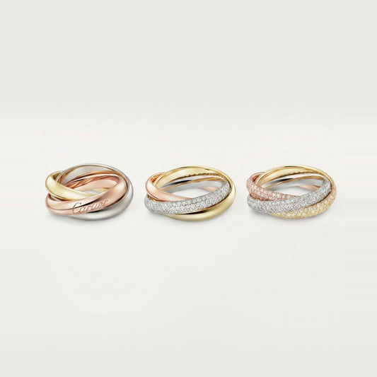 [AuraEcho]TRINITY 3.2MM RING COLLECTION
