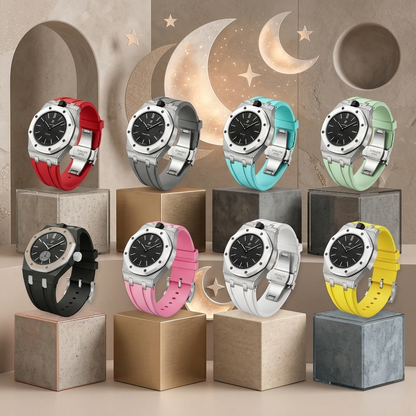 Royal Oak Pop Exclusive Steel Case & Silicone Strap With Cradle