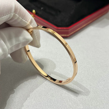 [AuraEcho]LOVE BRACELET 3.65MM 6 DIAMONDS
