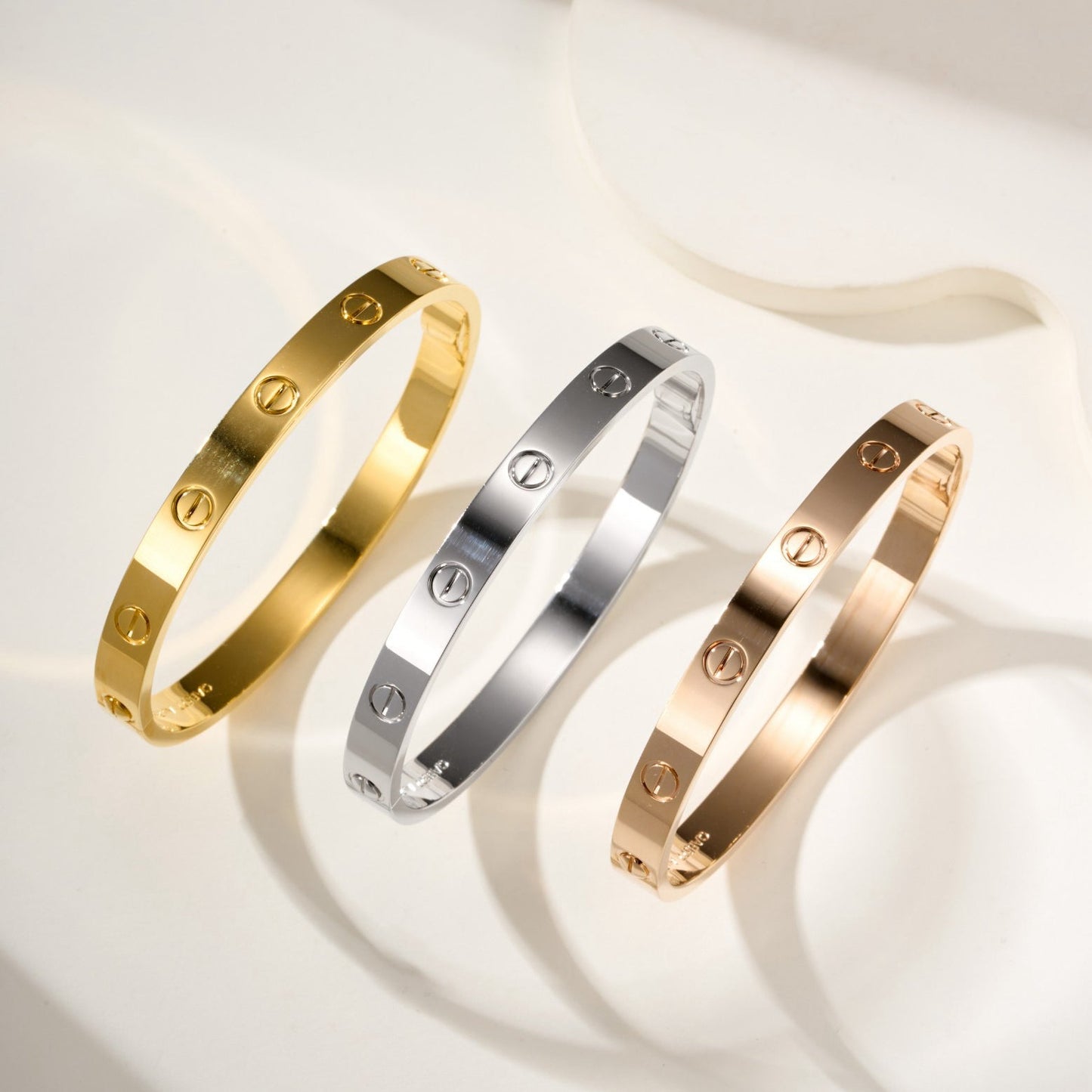 [AuraEcho]LOVE BRACELET 6.1MM NO DIAMONDS