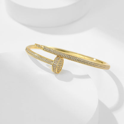 [AuraEcho]JUSTE BRACELET 3.5MM ALL DIAMONDS