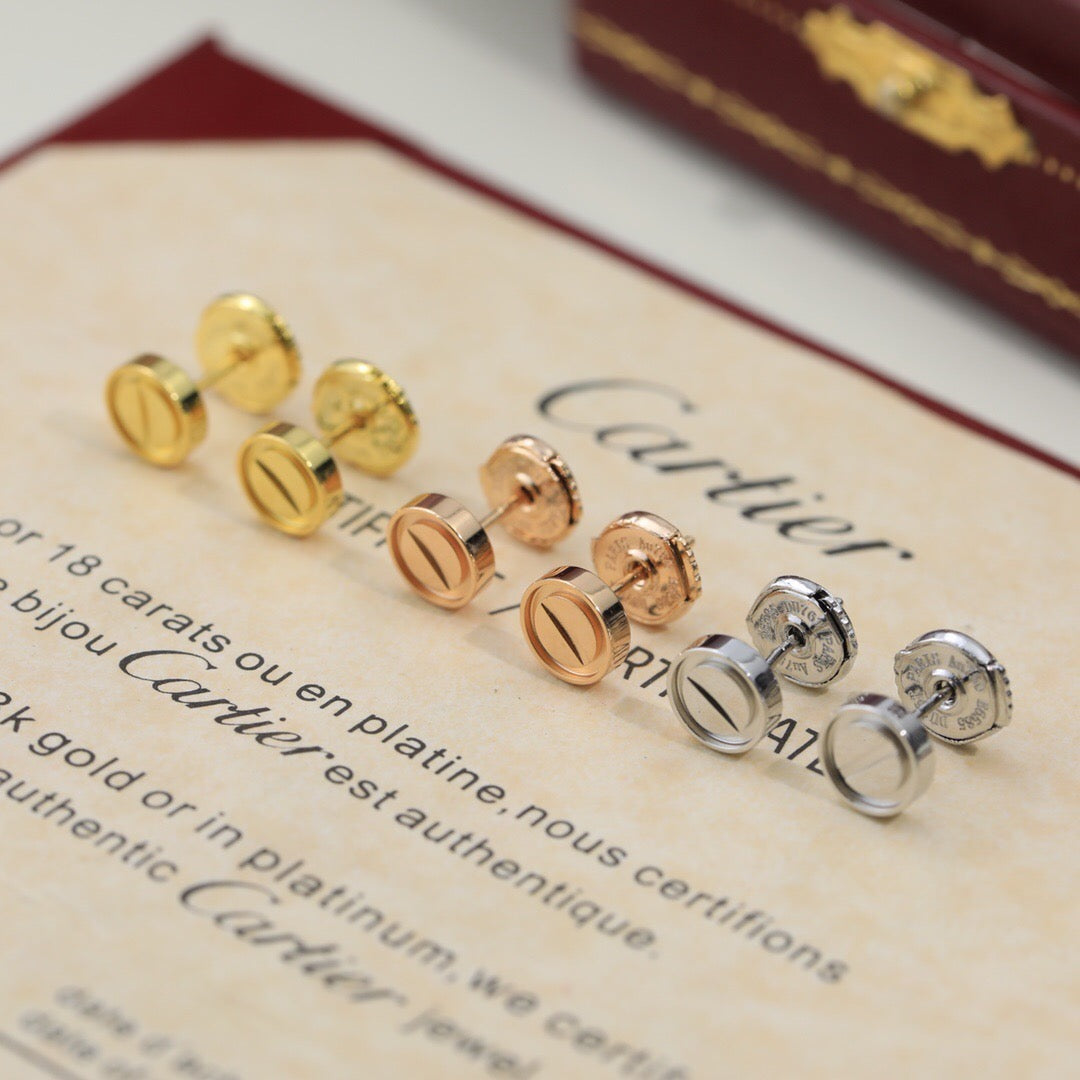 [AuraEcho]LOVE EARRINGS 7.2MM