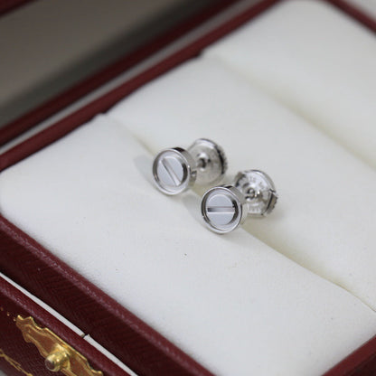 [AuraEcho]LOVE EARRINGS 7.2MM