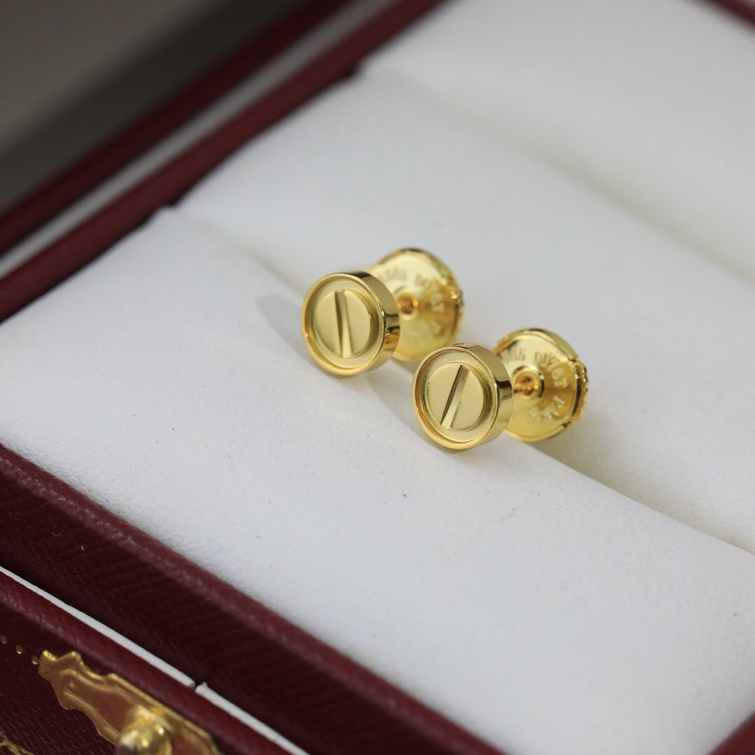 [AuraEcho]LOVE EARRINGS 7.2MM