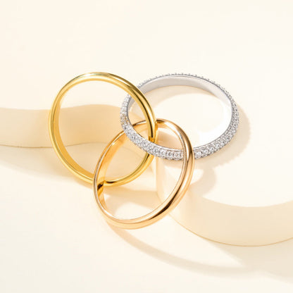[AuraEcho]TRINITY 2.5MM RING COLLECTION